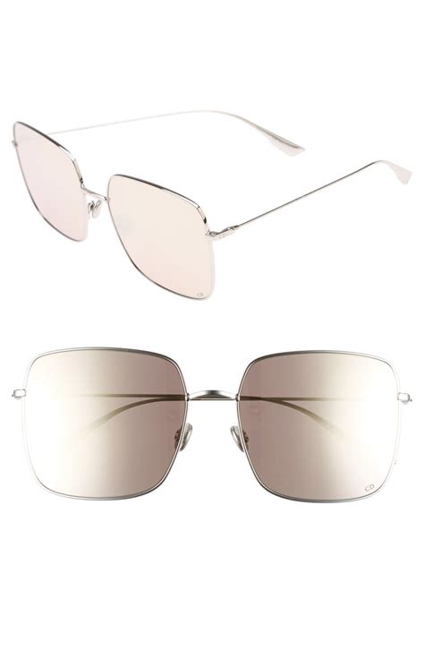 dior stellaire 1 59mm square sunglasses